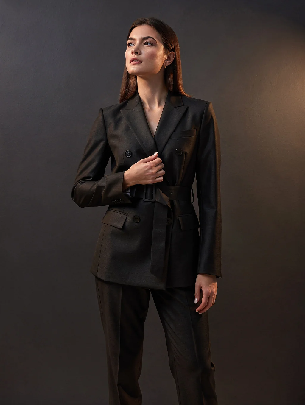 Solar Flare Linen Blazer